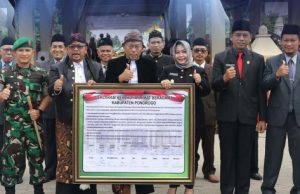 Deklarasi Kerukunan Umat Beragama, Upacara Puncak HAB Ke-77 Kemenag Ponorogo