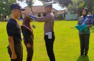 Pelopor Keselamatan Lalu Lintas, SMAN 1 Babadan Latgab Patroli Keamanan Sekolah