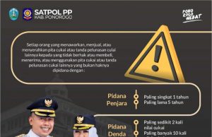 Pop Up Pemkab Ponorogo Gempur Rokok Ilegal