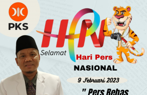 Samsudin: Selamat dan Sukses HPN 2023 Pers Bebas, Demokrasi Bermartabat