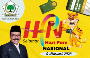 Kateni: Selamat dan Sukses HPN 2023 Pers Bebas, Demokrasi Bermartabat