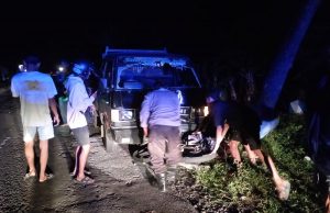 Diduga Mabuk, Pick Up vs Yupiter di Polorejo, Babadan, Satu Luka Berat