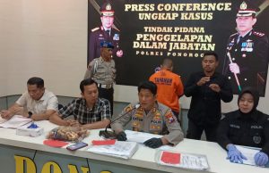 Satreskrim Polres Ponorogo Berhasil Mengamankan Pelaku Penggelapan dalam Jabatan