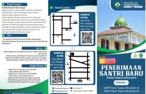 Ponpes Darut Taqwa, Ponorogo, Jatim, Penerimaan Santri Baru Tahun 2023/2024
