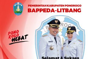 Bappeda Litbang Mengucapkan Selamat Atas 2 Tahun Kepemimpinan Ponorogo Hebat