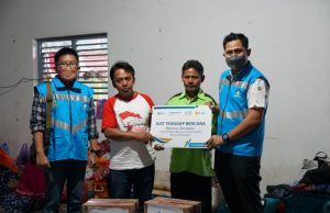 YBM PLN UP3 Ponorogo, Salurkan Bantuan Bencana Tanah Gerak di Desa Tumpuk, Sawoo, Ponorogo