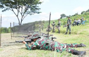 Prajurit TNI Ponorogo Gencar Latihan Menembak