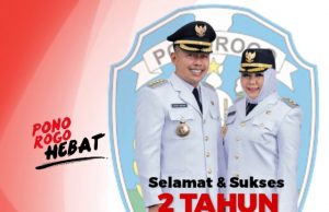 Dinas Kesehatan Kabupaten Ponorogo Mengucapkan Selamat Dua Tahun Kepemimpinan Bupati H Sugiri Sancoko SE MM & Wabup Hj Lisdyarita SH