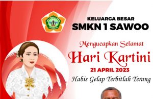 SMKN 1 Sawoo Mengucapkan Selamat Hari Kartini 21 April 2023