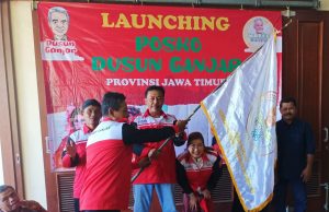 Relawan Mabes Ganjar Launching Posko Dusun Ganjar Ponorogo Jawa Timur