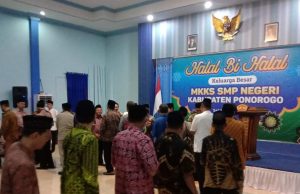 Halal Bihalal MKKS SMP Negeri Ponorogo, Bangun Kebersamaan Majukan Pendidikan