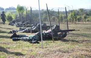 Prajurit Kodim Ponorogo Gencar Latihan Menembak