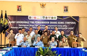 Optimalkan Pengawasan Orang Asing Terhadap Perkawinan Campuran, TIMPORA Trenggalek Gelar Rapat Koordinasi dan Operasi Gabungan