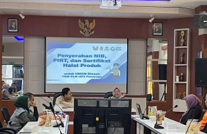 Turut Memajukan UMKM, YBM PLN UP3 Ponorogo Mengadakan Kelas Penyerahan NIB, PIRT, dan Sertifikat Halal untuk UMKM Binaan