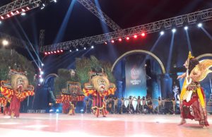 Diapresiasi Menparekraf, Mandala Wiyata SMAN 3 Ponorogo Tampil Spektakuler di FNRP