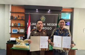 Penandatanganan MoU PLN UP3 Ponorogo Dengan Kejaksaan Negeri Kabupaten Ponorogo