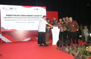 Tutup Temu Bisnis Tahap VI, Wamenkumham: Belanja Produk Dalam Negeri Harus Terus Digelorakan