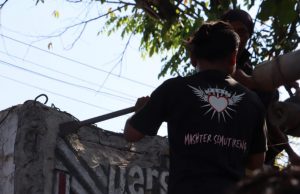 Warga PSHT Ini Bongkar Tugu di Tempat Umum