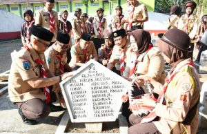 Ziarah TMP Wira Patria Paranti Peringati HUT Ke-62 Pramuka