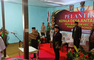 Pelantikan Kades PAW Bulu Lor, Jambon, Bupati: Jangan Beda-bedakan, Layani Masyarakat dengan Baik