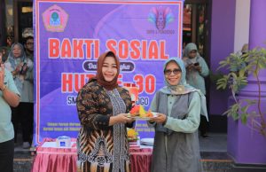 Jalan Sehat Bahagia HUT Ke-30 Snapo, Wabup: Prestasi SMPN 6 Ponorogo Hebat Luar Biasa