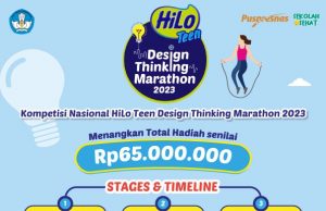 HiLo Teen Design Thinking Marathon 2023, Ajak Siswa SMA Berinovasi untuk Bangun Kebiasaan Hidup Sehat di Sekolah