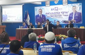 Road Show di Kota Reog, DPW PAN Jatim Target Satu Kursi Per Dapil