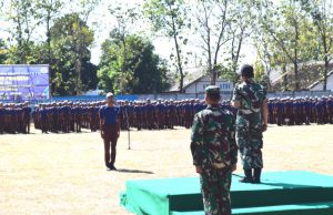 Dandim 0802 Apresiasi SMK Pemkab Ponorogo Gembleng Siswa Pendidikan Karakter