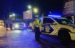 Patroli Skala Besar, Sinergitas Polisi Bersama TNI Antisipasi Konflik Pesilat di Trenggalek