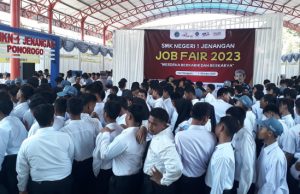 Sukses, Job Fair 2023 SMKN 1 Jenangan, Merdeka Berkarier & Berkarya