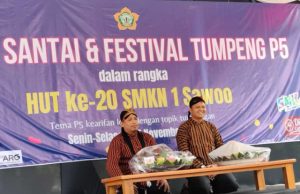 Angkat Kearifan Lokal, SMKN 1 Sawoo Gelar Festival Tumpeng P5
