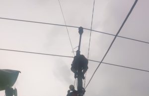 Hujan Angin, Listrik Padam, Jaringan Kabel Tertimpa Pohon, Balong, Ponorogo