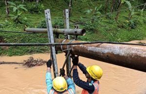 Respon Cepat, PLN UP3 Ponorogo Tangani Tiang SUTM Roboh Akibat Hujan Lebat disertai Angin Kencang di wilayah Kabupaten Pacitan dan Trenggalek