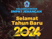 Keluarga Besar SMPN 1 Jenangan Mengucapkan Selamat Tahun Baru 2024