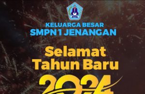 Keluarga Besar SMPN 1 Jenangan Mengucapkan Selamat Tahun Baru 2024
