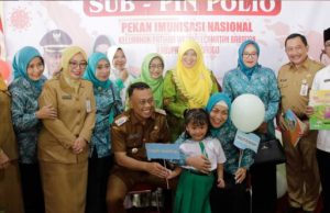 Sub PIN Polio Sasar 80 Ribu Anak, Dinkes: Anak Sehat, Ponorogo Hebat