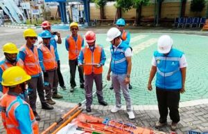 PLN Ponorogo ikuti Inspection Day Serentak dan Senam Bersama di Bulan K3 Nasional Tahun 2024