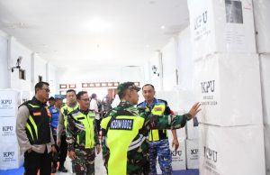 Masa Tenang, TNI – Polri di Ponorogo Patroli Gabungan Jaga Kondusifitas