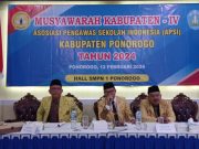 Regenerasi Berjalan, Drs. Suprapto, MM Terpilih Jadi Ketua APSI Ponorogo dalam Muskab IV