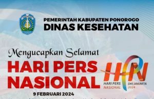 Dinas Kesehatan Kabupaten Ponorogo Mengucapkan Selamat Hari Pers Nasional 9 Februari 2024
