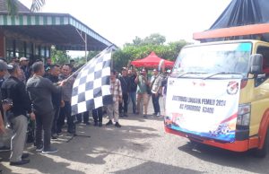 Pemilu H-10, KPU Ponorogo Mulai Distribusikan Logistik ke PPK