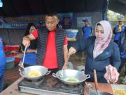 Antisipasi Banjir, Bupati Sugiri Pimpin Kerja Bakti di Dam Cokromenggalan