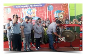 Rekor, Bupati Sugiri Apresiasi KCI SMPN 2 Ponorogo Tembus 1337 Peserta