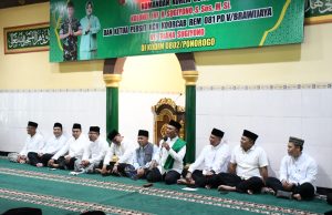 Safari Ramadhan Danrem 081/Dsj Bersama anggota Kodim 0802/Ponorogo dan Forkopimda