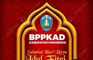 Keluarga Besar BPPKAD Kabupaten Ponorogo Mengucapkan Selamat Hari Raya Idul Fitri 1445 Hijriyah