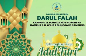 Keluarga Besar Pondok Pesantren Darul Dalah Mengucapkan Selamat Hari Raya Idul Fitri 1445 Hijriyah