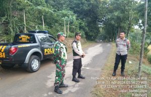 TNI Polri di Ponorogo Operasi Gabungan Antisipasi Penerbangan Balon Udara