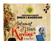 Keluarga Besar SMKN 1 Badegan Mengucapkan Selamat Hari Kartini 21 April 2024