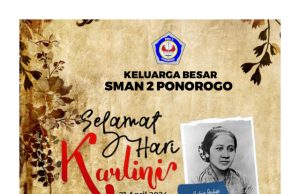 Keluarga Besar SMAN 2 Ponorogo Mengucapkan Selamat Hari Kartini 21 April 2024