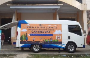 Minggu Ceria, Kantor Imigrasi Ponorogo Laksanakan Paspor Simpatik Turut Meriahkan Car Free Day di Kabupaten Ponorogo